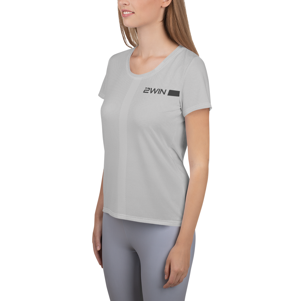 2WiN® Women's EvoChil™ Cooling Performance Top | Glacier Grey