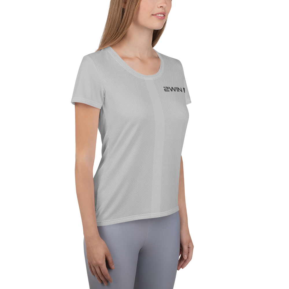 2WiN® Women's EvoChil™ Cooling Performance Top | Glacier Grey