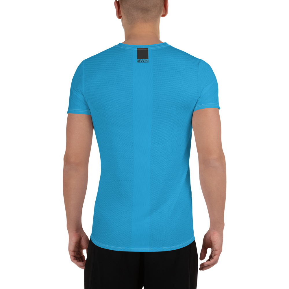 2WIN ® EvoChill ™ Cooling Performance Top | Vibe 3D Printed Blue