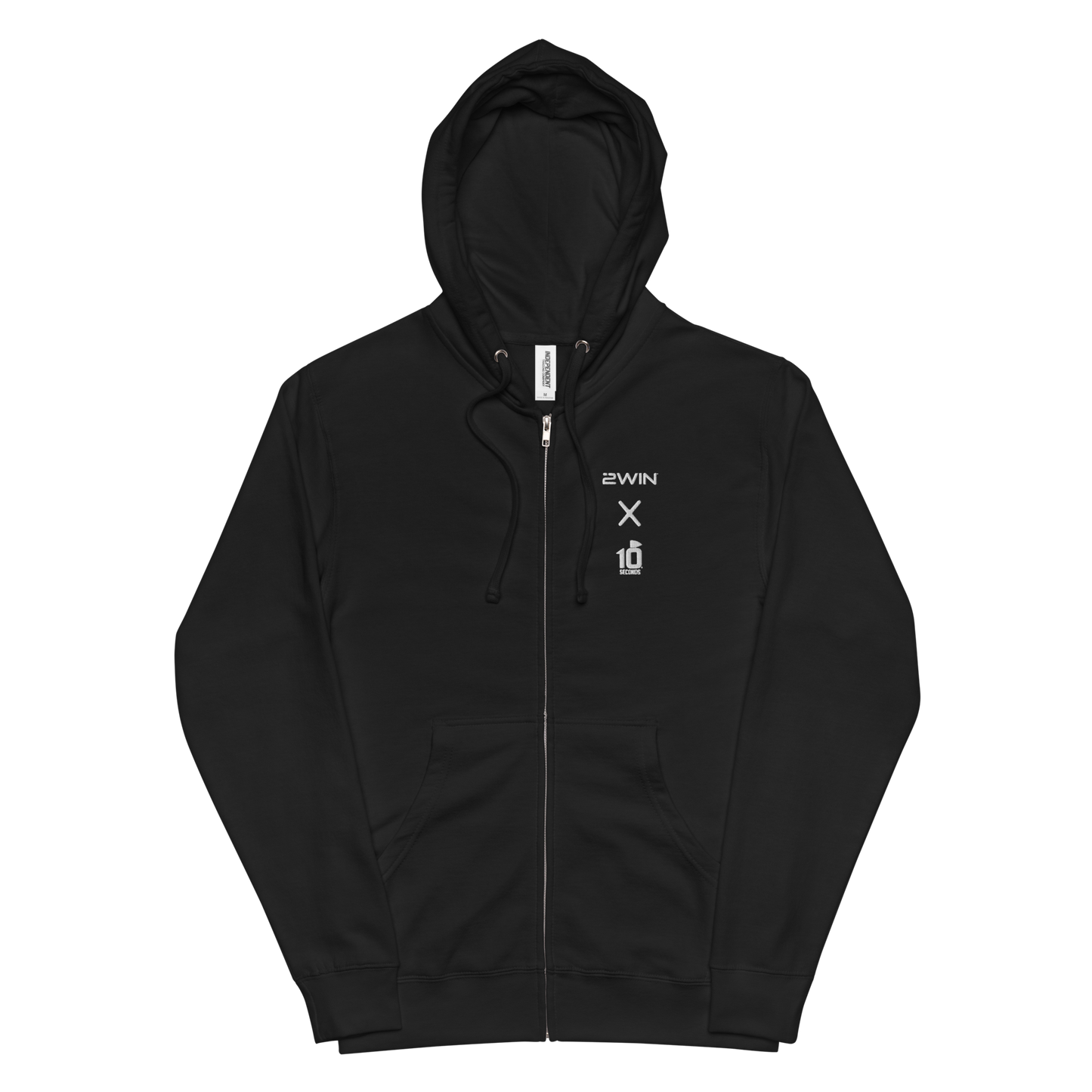 2WIN | Zip fleece hoodie