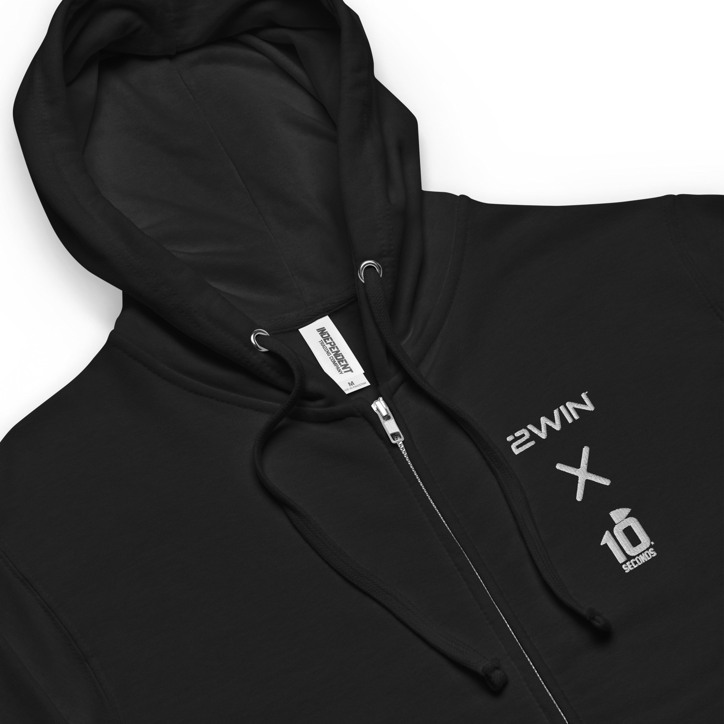 2WIN | Zip fleece hoodie