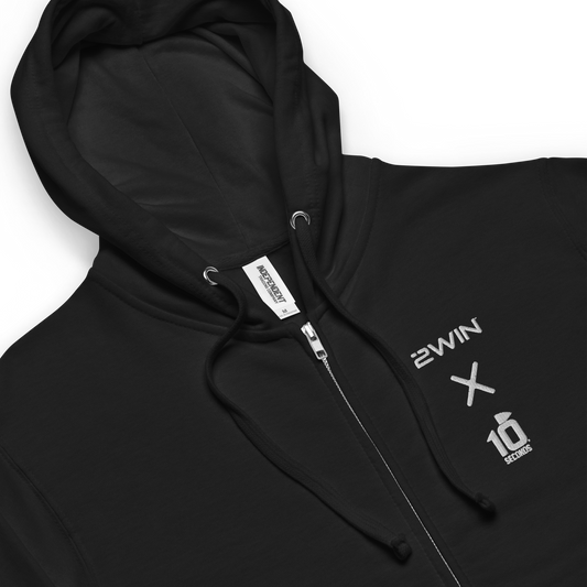 2WIN | Zip fleece hoodie