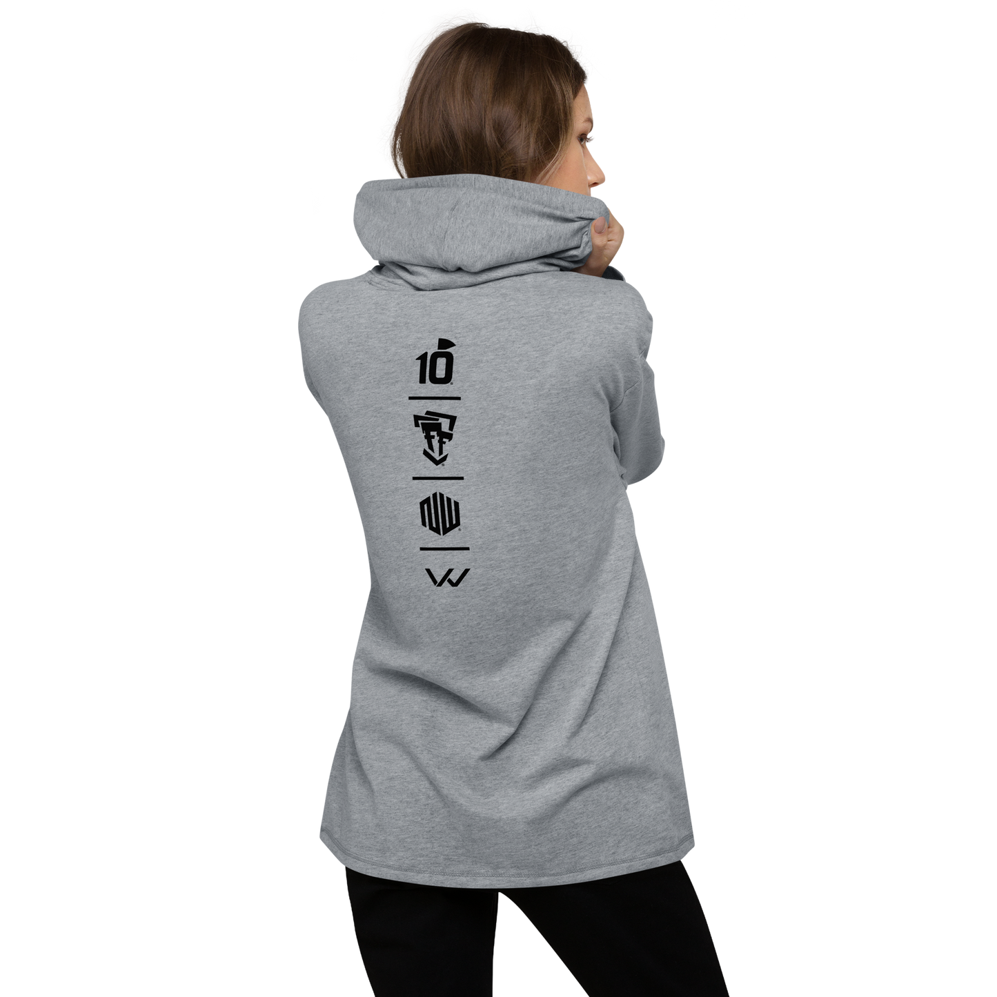 2WIN X 10 Seconds Podium and Expo Hoody (Grey)